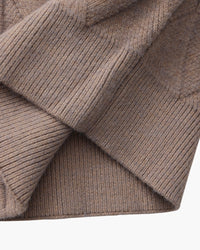 Premium Diamond Knit Zip Cardigan for Men – Stylish Warmth & Timeless Elegance