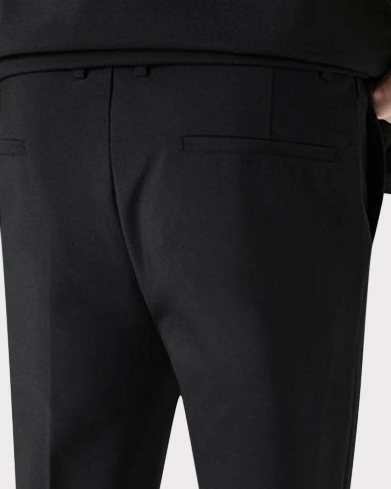 Men's Elegant Smart Casual 2-Piece Suit Set - Jacket and Trousers