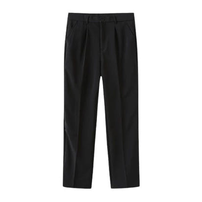 Mayfair Night Autumn Outfit: Zipped Cable Knit Sweater & Fitted Trousers Bundle