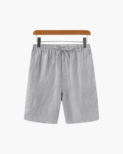 Casablanca Men's Premium Linen Shorts: Lightweight, Breathable for Effortless Summer Comfort
