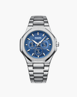 Premium Stainless Steel Waterproof Watch - Durable, Stylish, and Adjustable