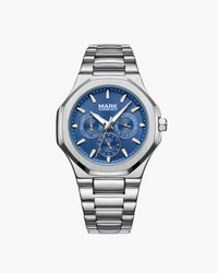 Premium Stainless Steel Waterproof Watch - Durable, Stylish, and Adjustable