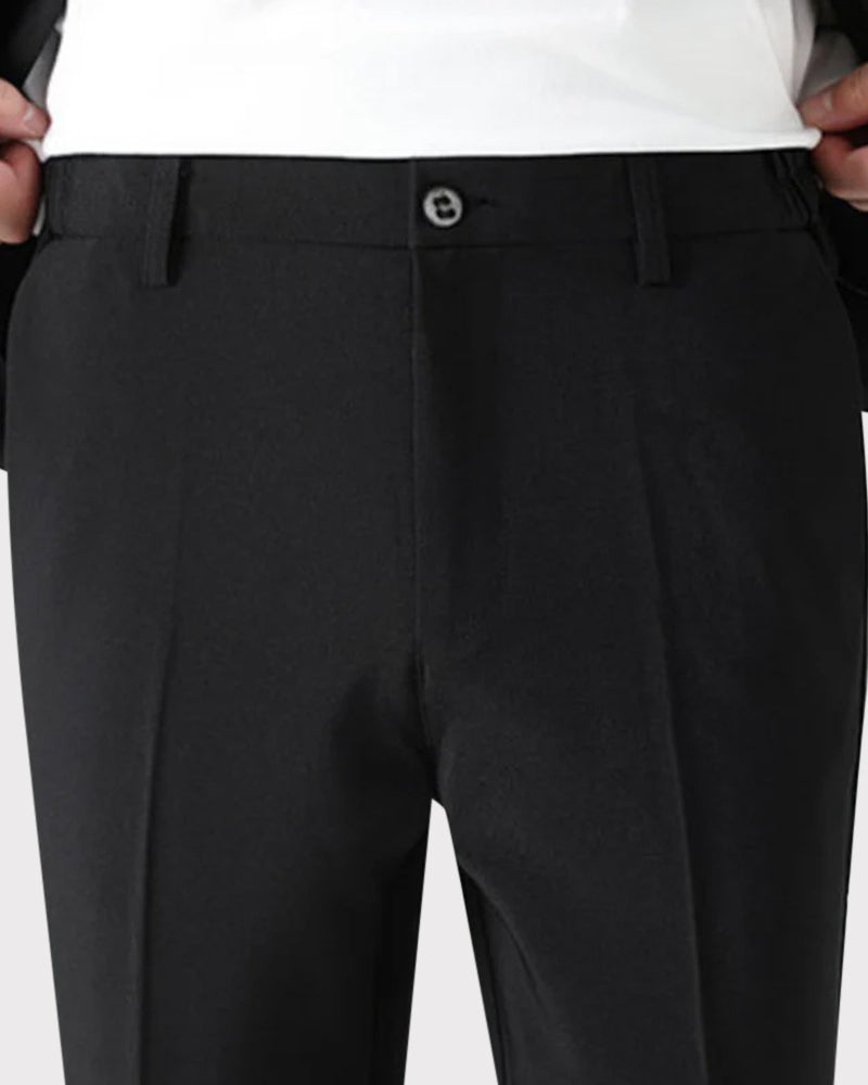 Men's Elegant Smart Casual 2-Piece Suit Set - Jacket and Trousers