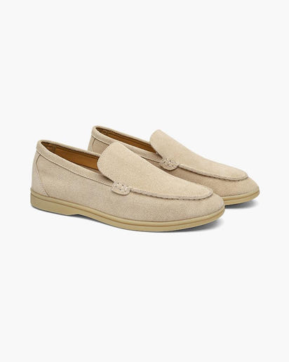 Old Money Premium Suede Driver Loafers: Men's Luxury Slip-On Comfort