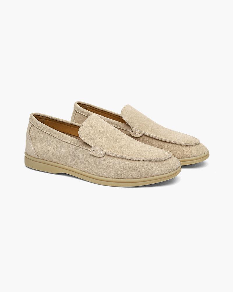 Old Money Premium Suede Driver Loafers: Men's Luxury Slip-On Comfort