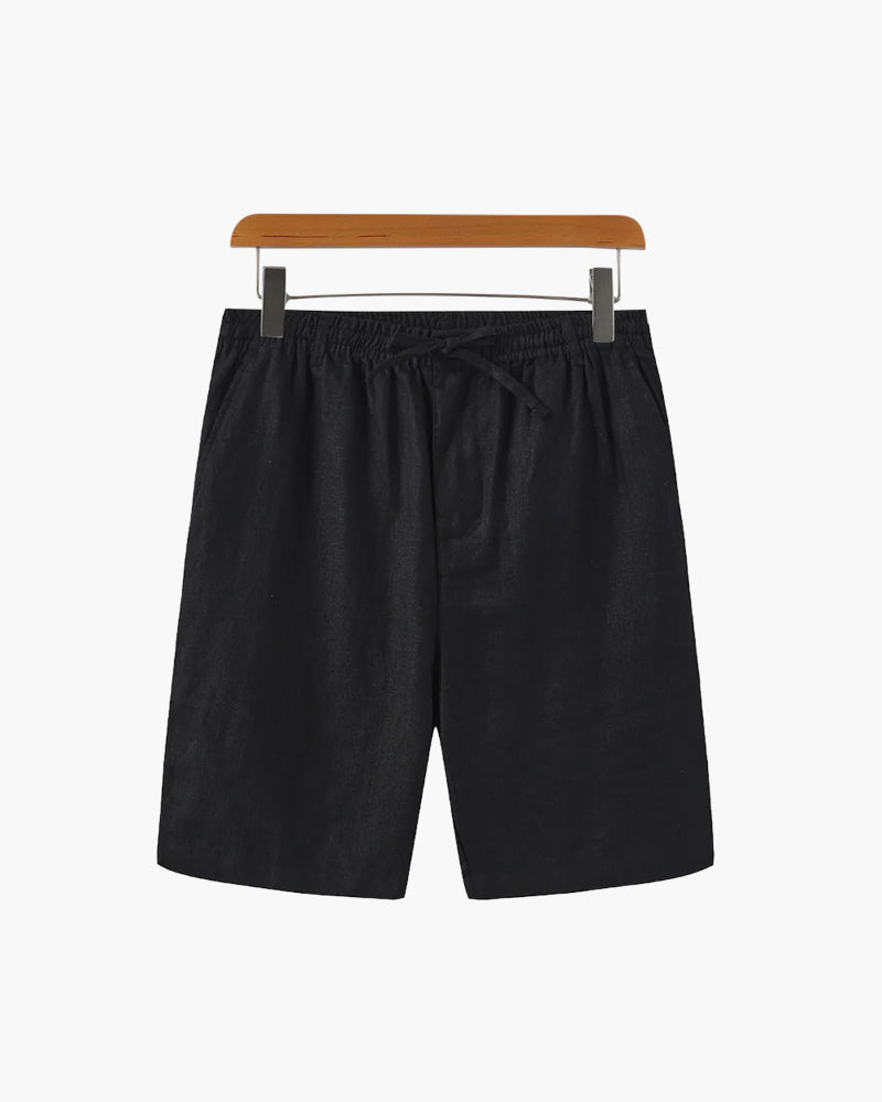 Casablanca Men's Premium Linen Shorts: Lightweight, Breathable for Effortless Summer Comfort