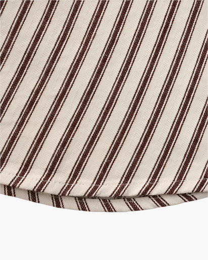 Classic Vertical Stripe Men's Tailored Fit Shirt - Premium Cotton Blend