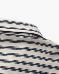 Classic Vertical Stripe Men's Tailored Fit Shirt - Premium Cotton Blend
