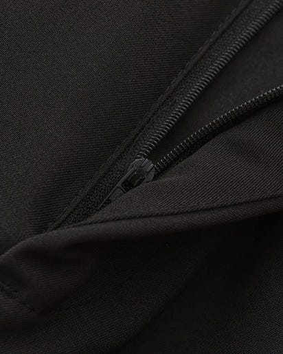 Men's Elegant High-Waist Silk Cotton Blend Trousers - Tailored Classic Fit