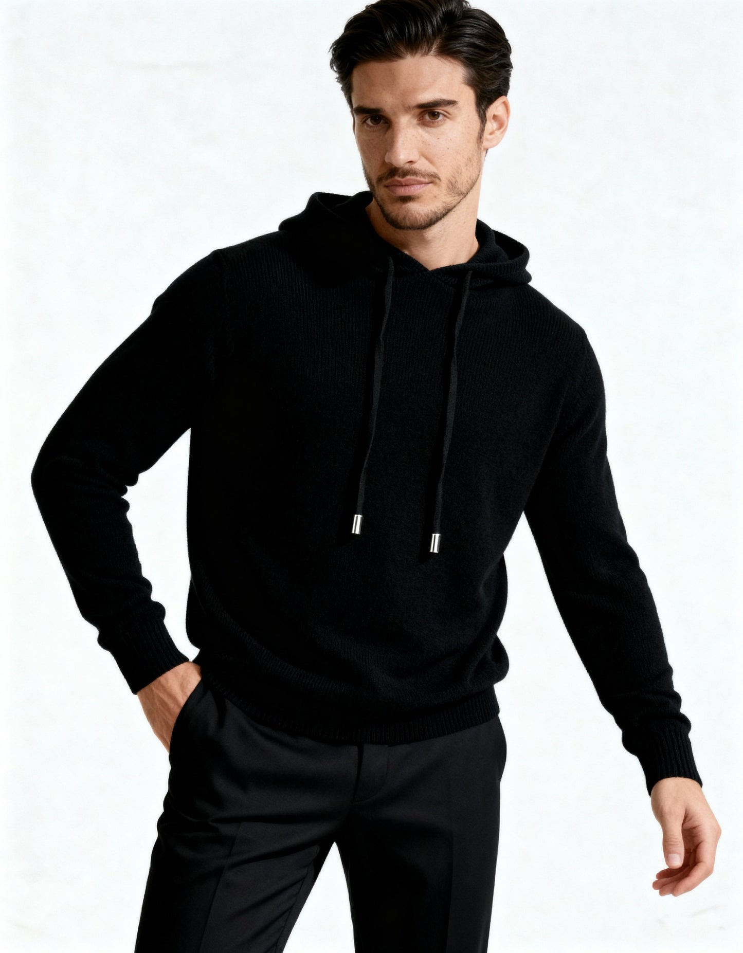 Ultra-Soft 100% Cashmere Hoodie for Luxurious Comfort & Effortless Style