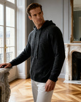 Ultra-Soft 100% Cashmere Hoodie for Luxurious Comfort & Effortless Style