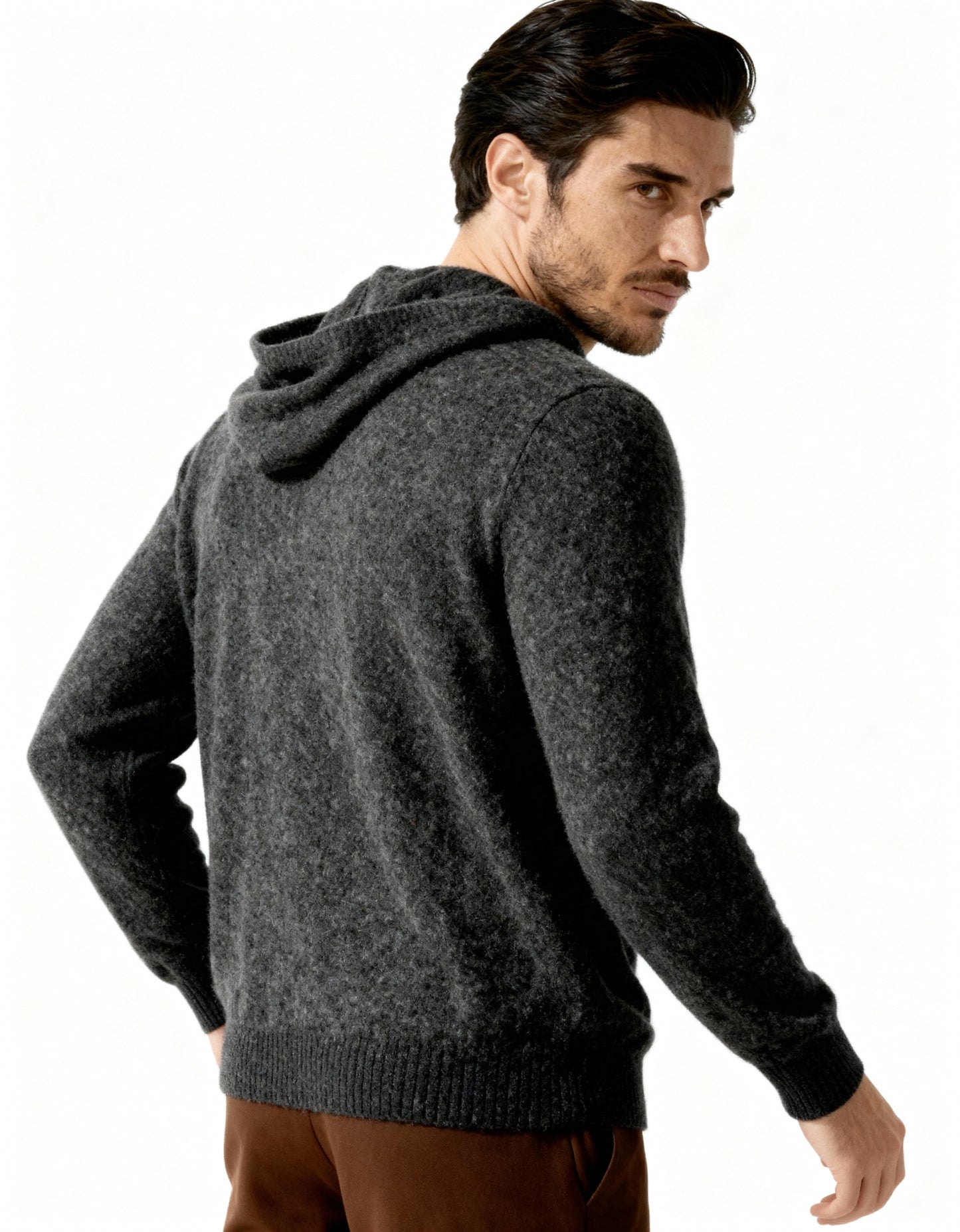 Ultra-Soft 100% Cashmere Hoodie for Luxurious Comfort & Effortless Style