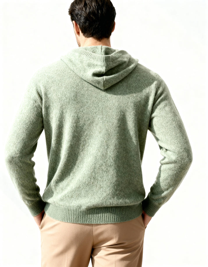 Ultra-Soft 100% Cashmere Hoodie for Luxurious Comfort & Effortless Style