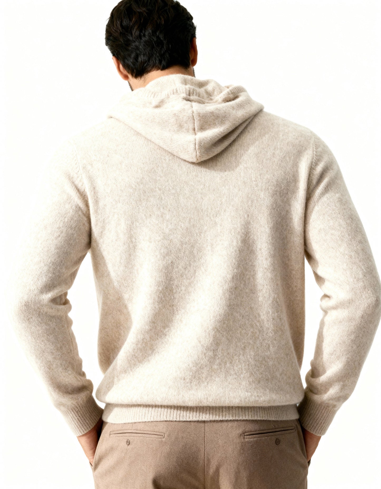 Ultra-Soft 100% Cashmere Hoodie for Luxurious Comfort & Effortless Style