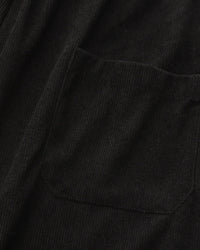 Luxurious Riviera Velvet Cord Set: Stylish Relaxed-Fit Shirt & Drawstring Shorts