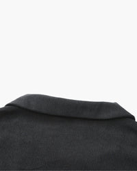 Luxurious Riviera Velvet Cord Set: Stylish Relaxed-Fit Shirt & Drawstring Shorts