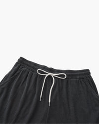 Luxurious Riviera Velvet Cord Set: Stylish Relaxed-Fit Shirt & Drawstring Shorts