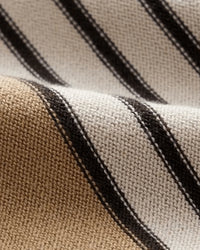 Men's Monte Carlo Striped Knit Polo Shirt - Breathable, Classic, Summer Style