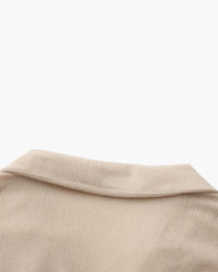 Luxurious Riviera Velvet Cord Set: Stylish Relaxed-Fit Shirt & Drawstring Shorts