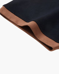 Men's Premium Cotton Blend Polo Shirt: Relaxed Fit, Contrast Collar, Breathable Fabric