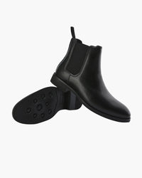 Men's Luxury Leather Suede Chelsea Boots - Elegant Slip-On Footwear Style
