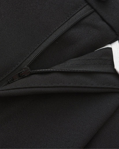 Old Money Paris Wide Fit Pantalon: Relaxed Tailoring, Cotton Blend, Pockets