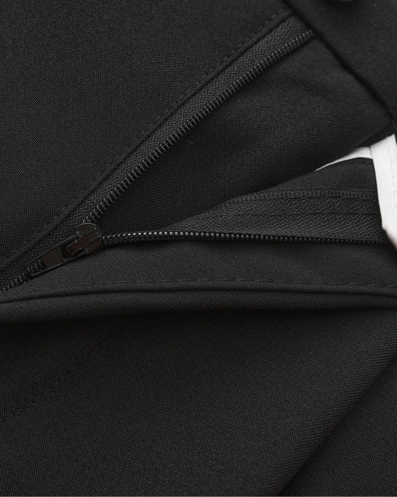 Old Money Paris Wide Fit Pantalon: Relaxed Tailoring, Cotton Blend, Pockets