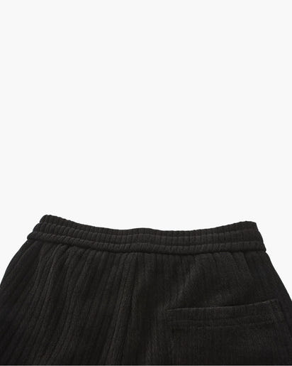 Men's Elegant Roman Velvet Corduroy Trousers - Warm Straight Fit Pants