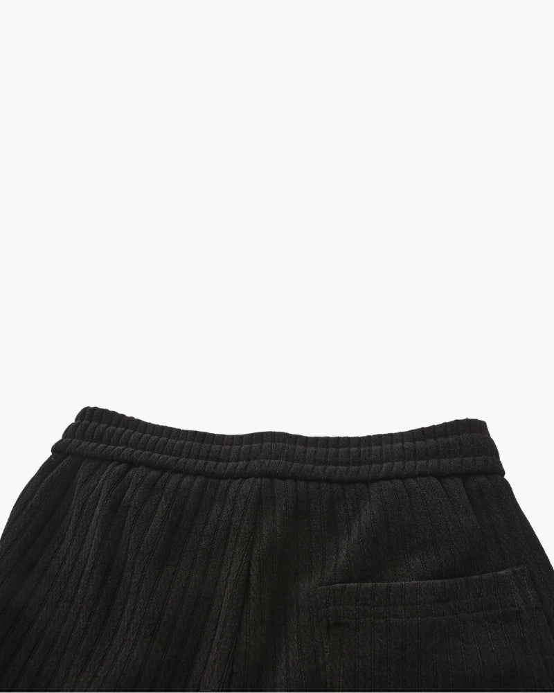 Men's Elegant Roman Velvet Corduroy Trousers - Warm Straight Fit Pants