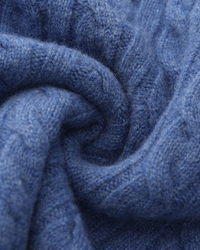 Luxurious 100% Cashmere Woven Half-Zip Sweater – Soft, Durable Men's Pullover