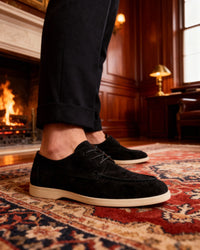 Men's Premium Suede Lace-Up Dress Casual Shoes - Ultimate Style & Comfort