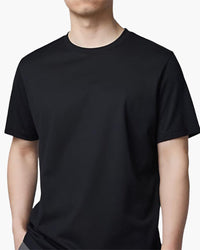 Premium Solid Cotton Blend T-Shirt: Classic Round Neck, Half Sleeve, Versatile Style