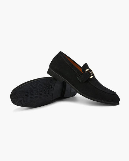 Men's Premium Suede Slip-On Loafers: Elegant Comfort & Timeless Style