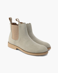 Men's Luxury Leather Suede Chelsea Boots - Elegant Slip-On Footwear Style