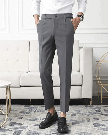 Augusto Men's Premium Stretch Fabric Dress Pants - Comfort & Style