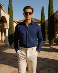 Cape Town 100% Linen Shirt - Lightweight, Breathable, Effortless Summer Style